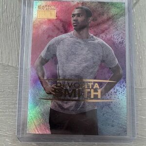 2021 Devonta Smith Skybox Premium Metal Universe Champion